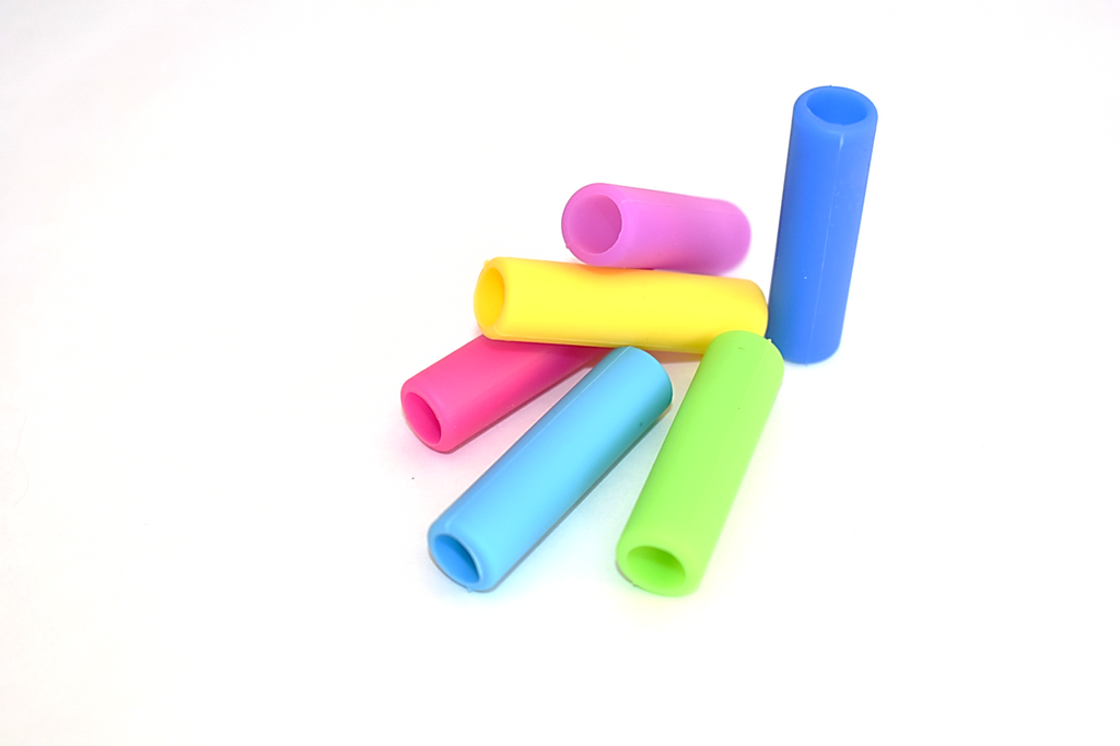 Silicone Straw Tips in a 6-pack of Mixed Colors : Silicone Tip Collect –  SwigStick