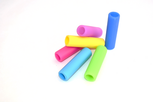 Silicone Smoothie Straw Tips in a 6-pack of Mixed Colors : Silicone Tip Collection